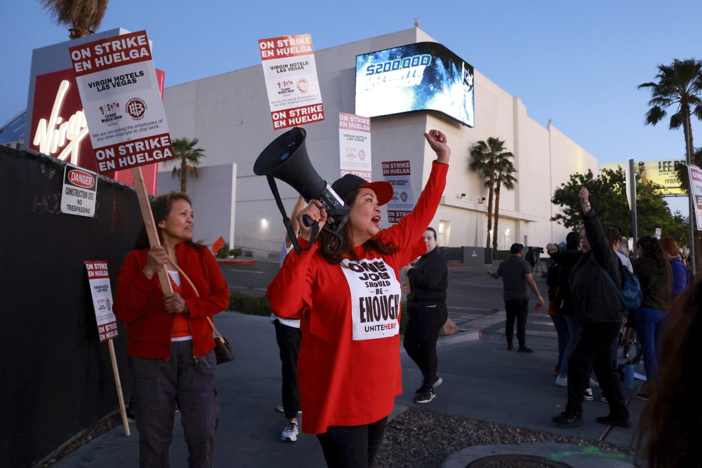 Las Vegas strike