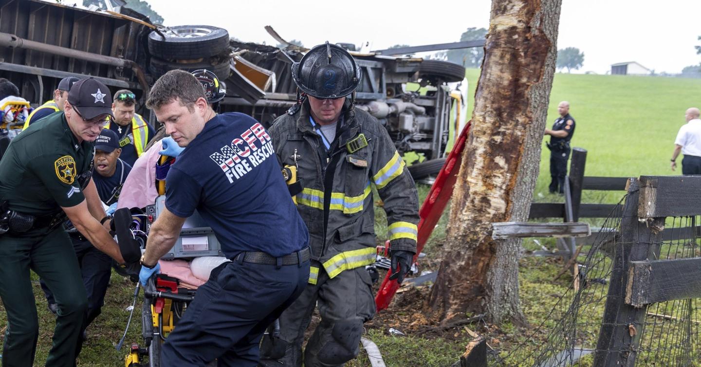 Driver arrested and charged with DUI-manslaughter in crash that killed 8 and injured 40