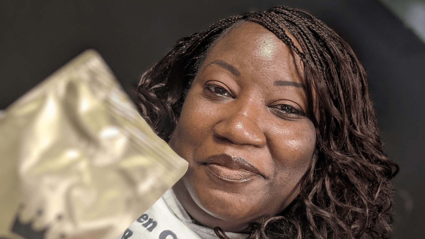 Claudia L. Shivers, founder of Queen Coffee Bean.