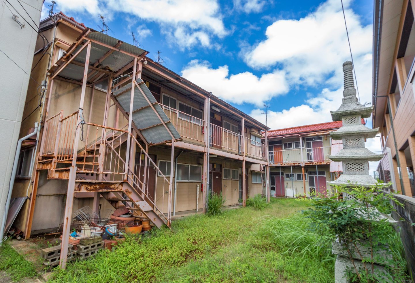 Abandoned apartments in Japan