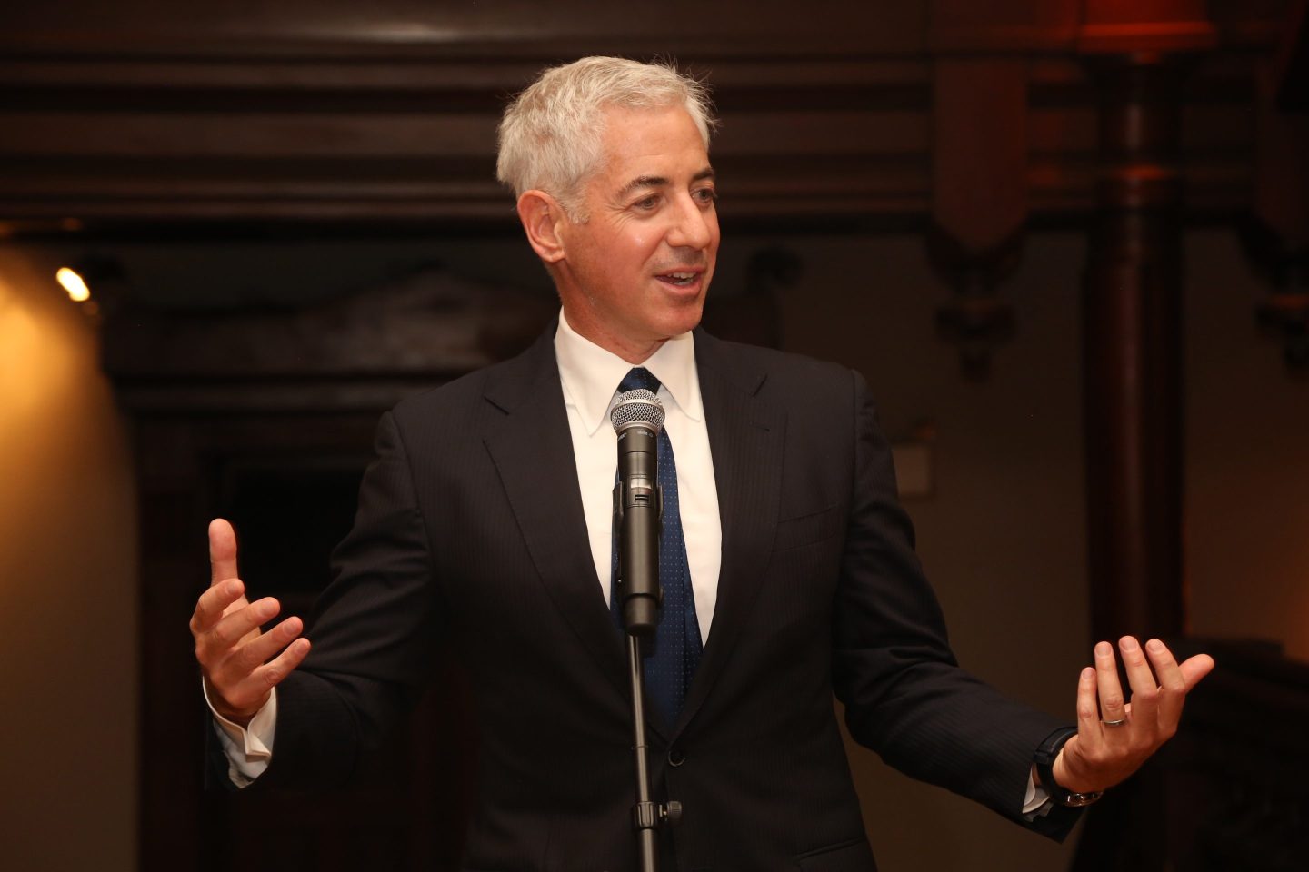 Pershing Square CEO Bill Ackman will see his net worth surge following a new valuation for his firm.