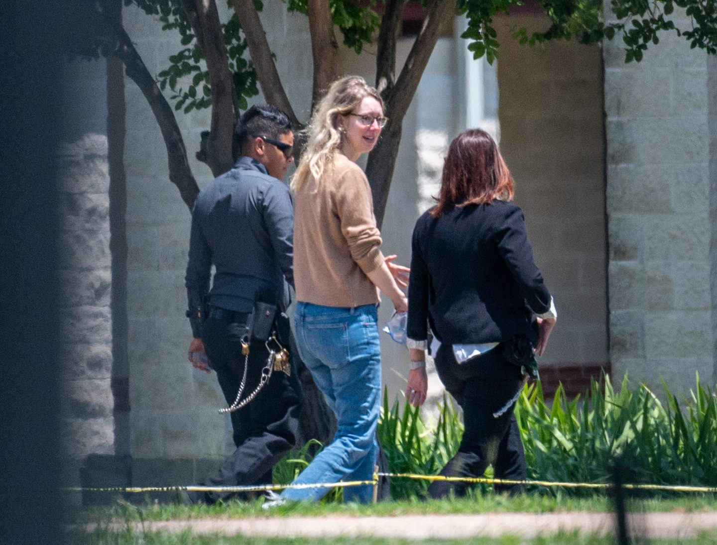 Elizabeth Holmes reports to prison in May of 2023.