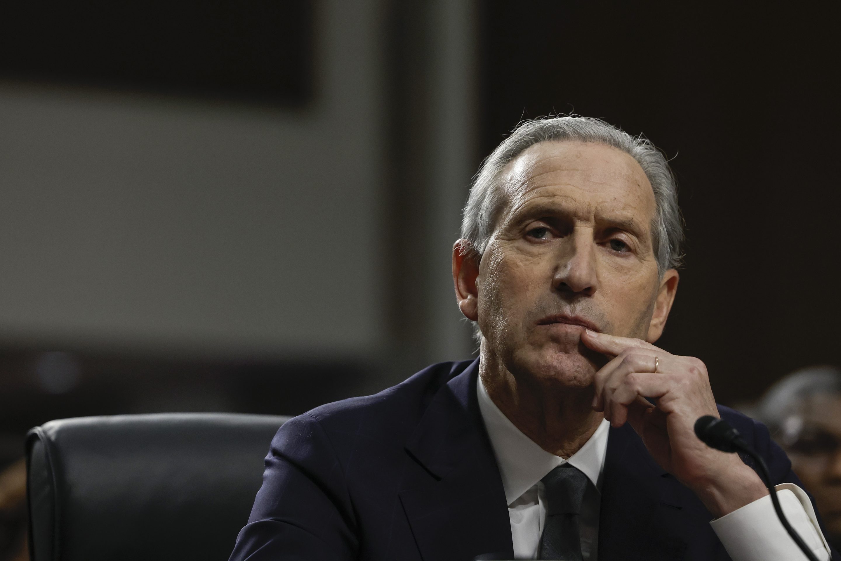 Former Starbucks CEO Howard Schultz.