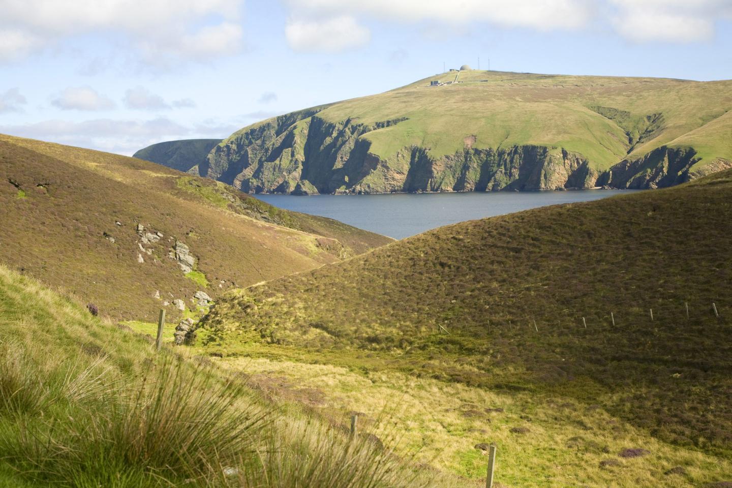 Saxa Vord former military site, Unst, Shetland Islands, Scotland (Photo by: Geography Photos/Universal Images Group via Getty Images)