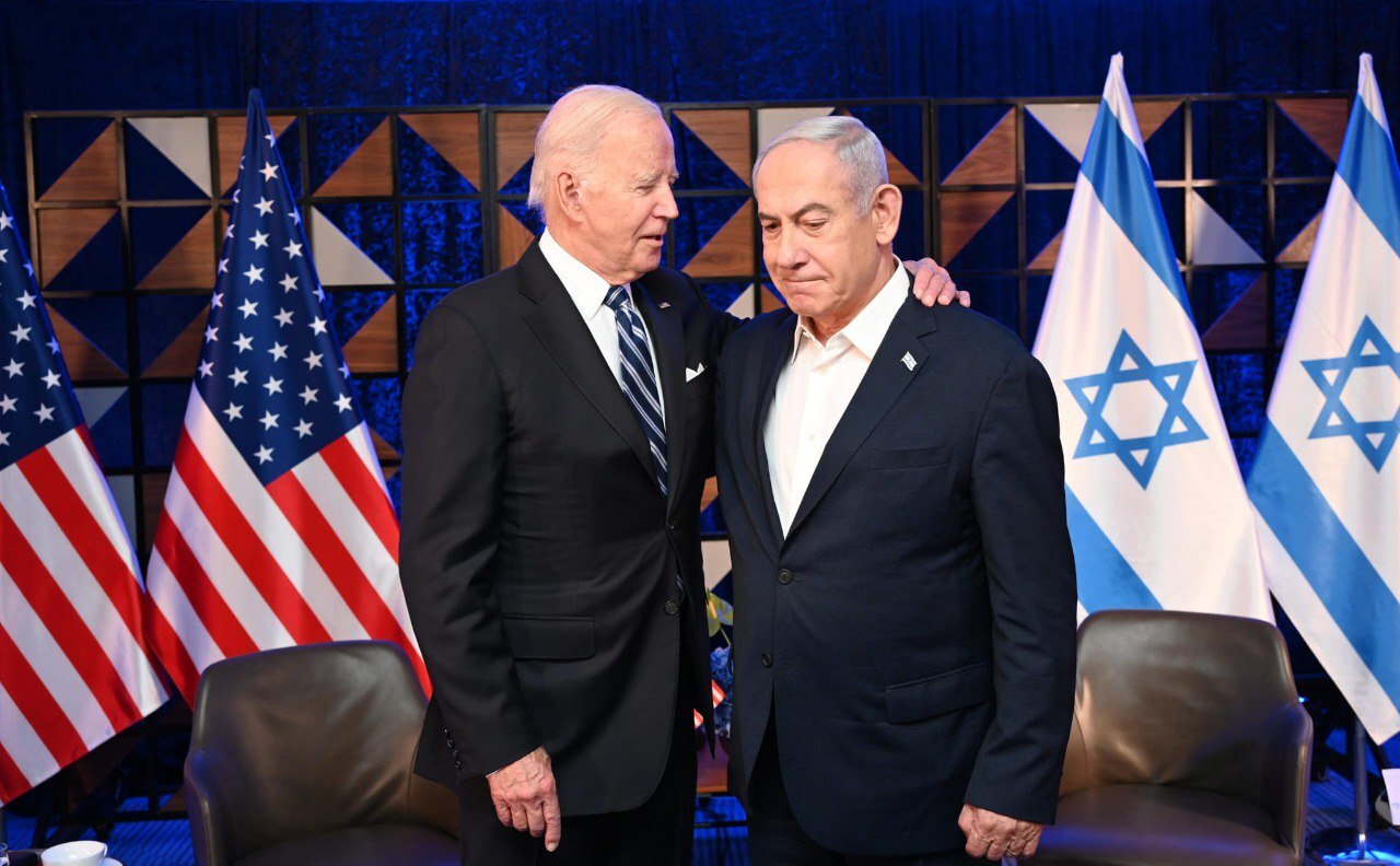 Joe Biden, Benjamin Netanyahu