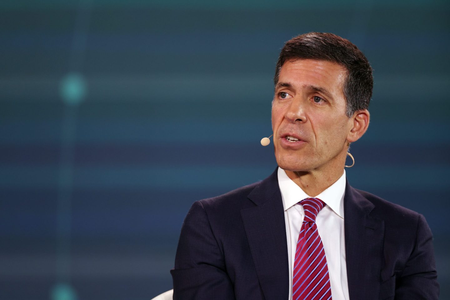 John Waldron, the president and COO of Goldman Sachs, believes the country’s lack of control over it’s debt could risk a Truss-style economic crisis, he said at Semafor’s World Economic Summit on April 18.