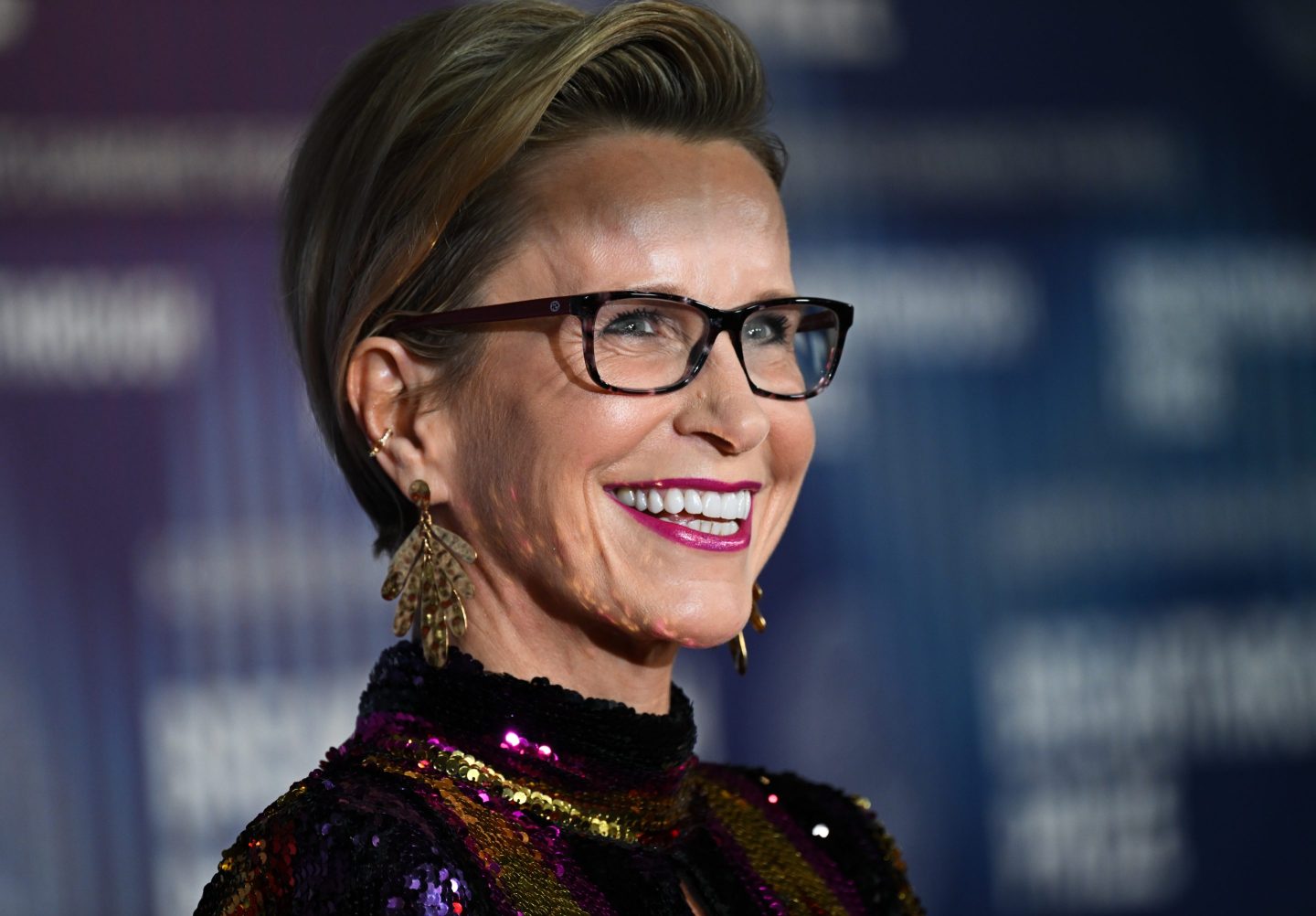 Emma Walmsley attends the 10th Annual Breakthrough Prize Awards and Ceremony at the Academy Museum of Motion Pictures in Los Angeles, California, United States