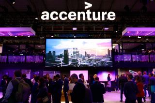 Accenture live event stage photo