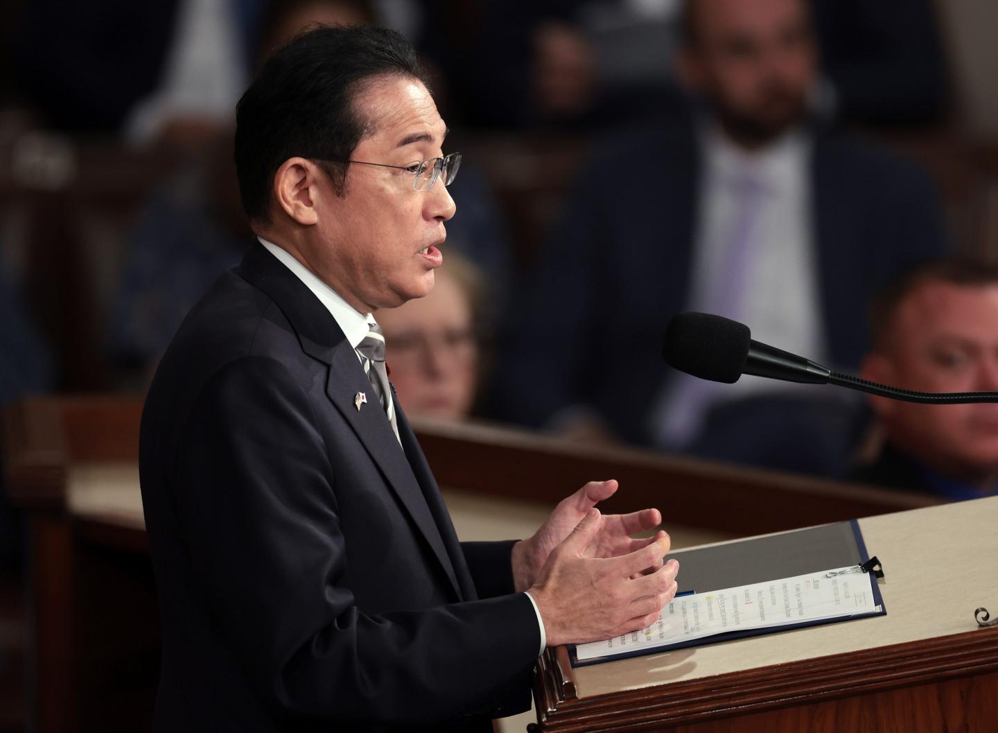 Japanese Prime Minister Fumio Kishida