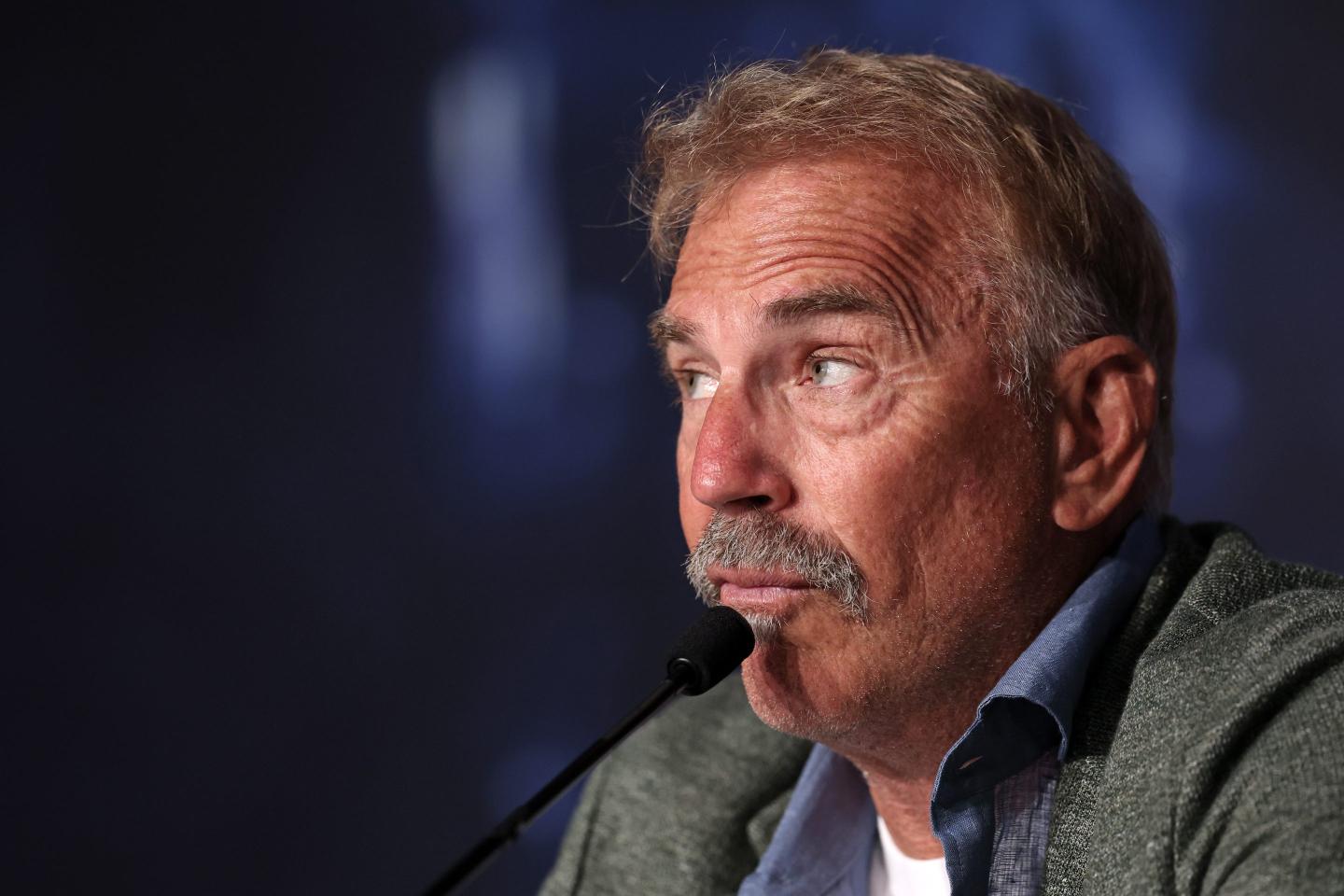 Kevin Costner at the Cannes Film Festival.