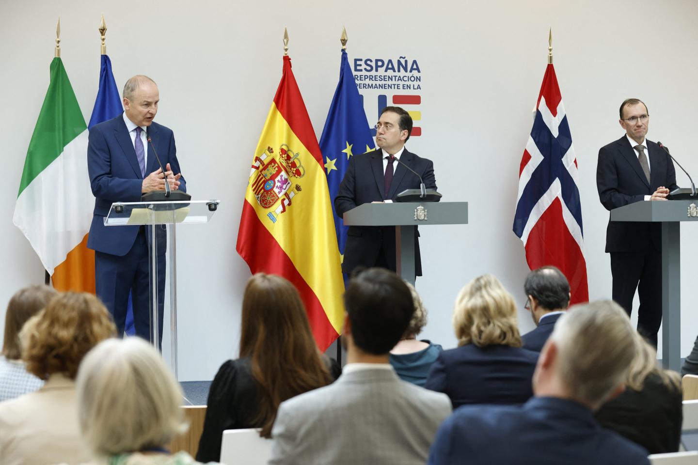 Europe-Israel relations take a hit as Spain, Ireland and Norway prepare to formally recognize a Palestinian state