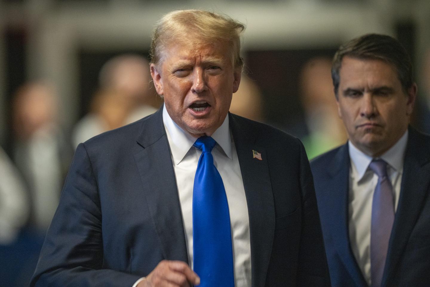 Donald Trump speaks
