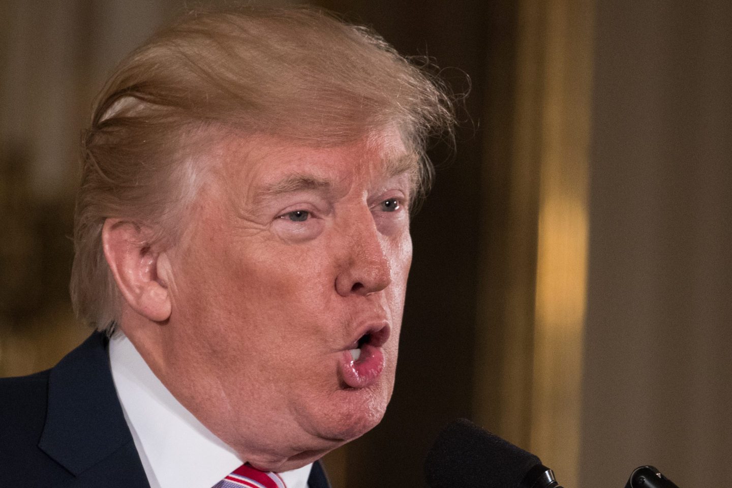 Former president Donald Trump