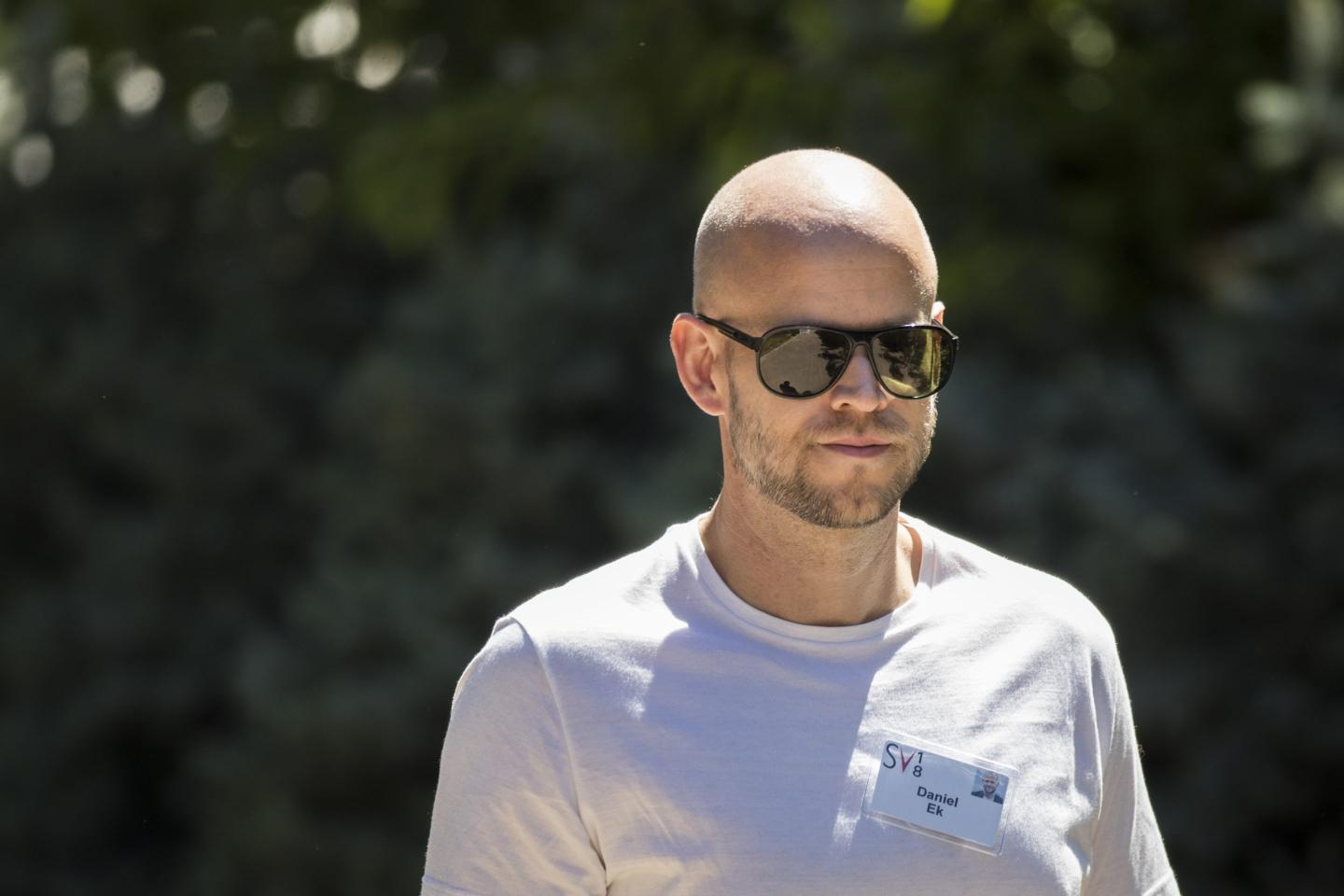 Daniel Ek, co-founder and chief executive officer of Spotify.