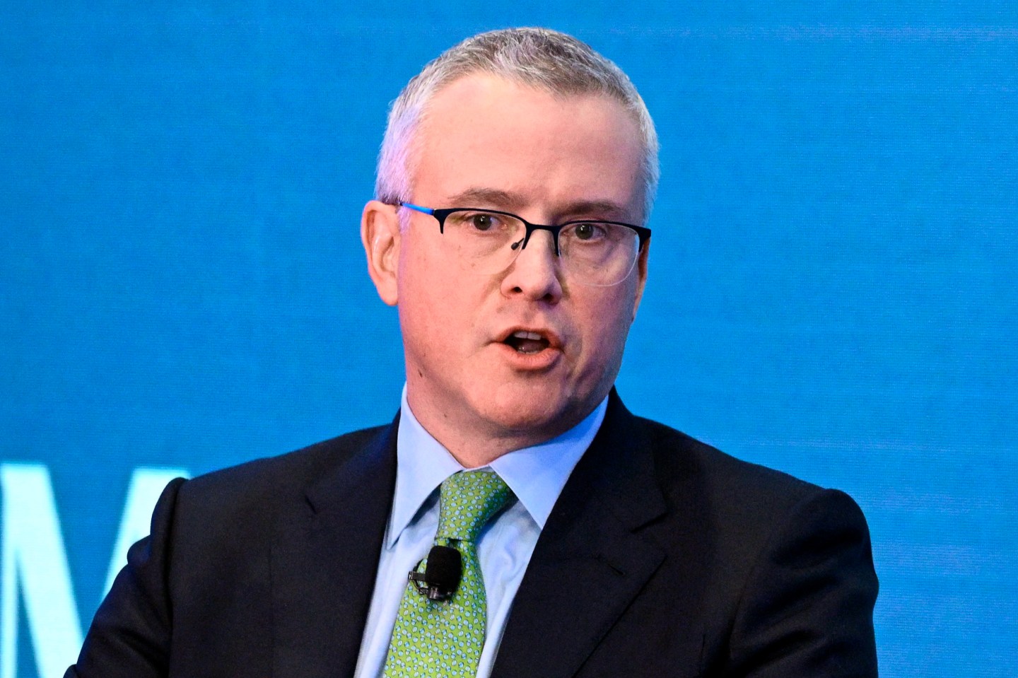 Jeff Jones, CEO of H&R Block, speaks during The Semafor 2024 World Economy Summit in April 2024.