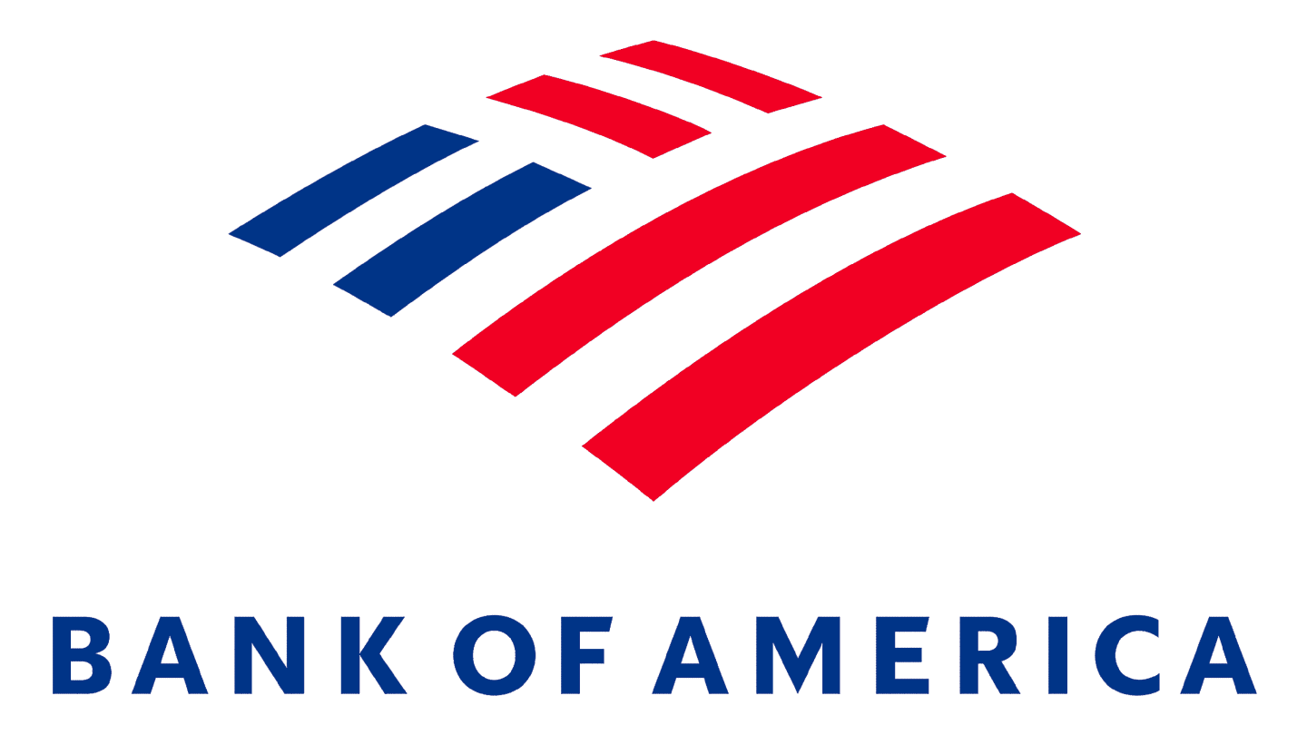 The Bank of America logo.