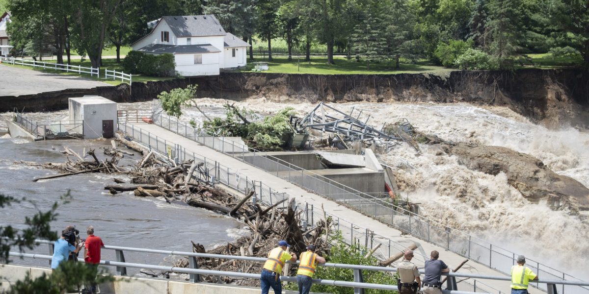 Tornado warnings, flash flooding and large hail add insult to injury in the Midwest: &lsquo;Nature doesn&rsquo;t care whether you believe in climate change or not&rsquo;