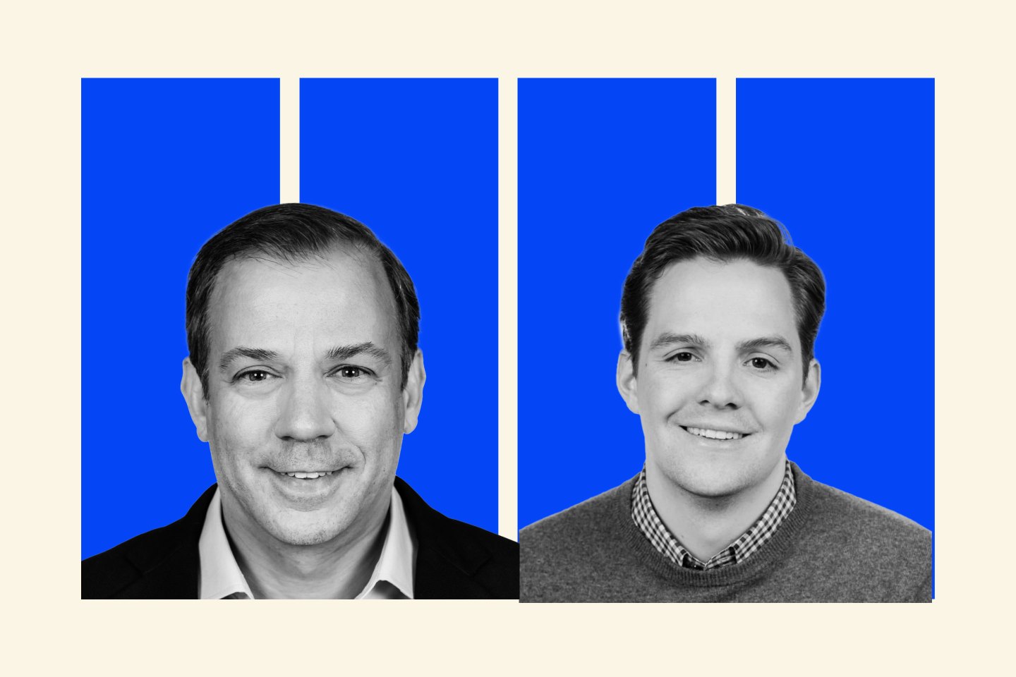 Gerald Brant (left) is head of capital formation at CMT Digital, and Sam Hallene is an investment partner.