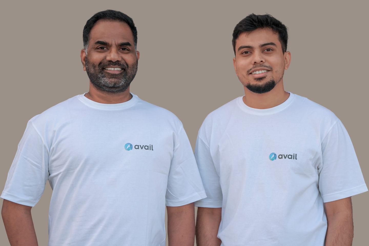 Avail cofounders Anurag Arjun (left) and Prabal Banerjee.