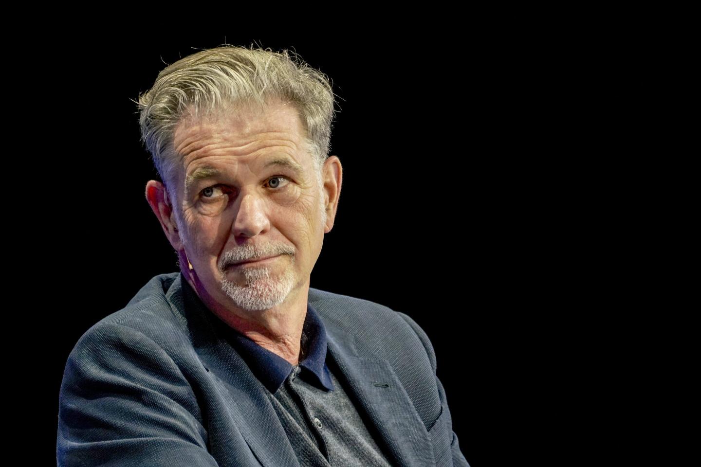 Reed Hastings, co-founder and chief executive officer of Netflix