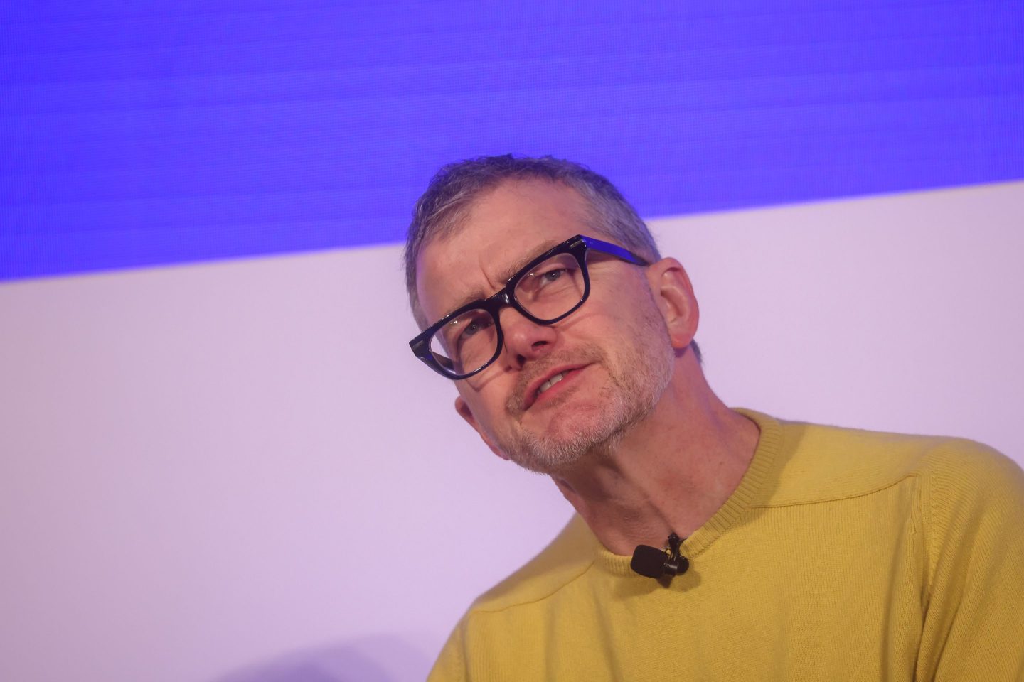 Mark Mullen, chief executive officer of Atom Bank Plc, at IFGS 2022 summit at the Guildhall in London, U.K., on Monday, April 4, 2022.