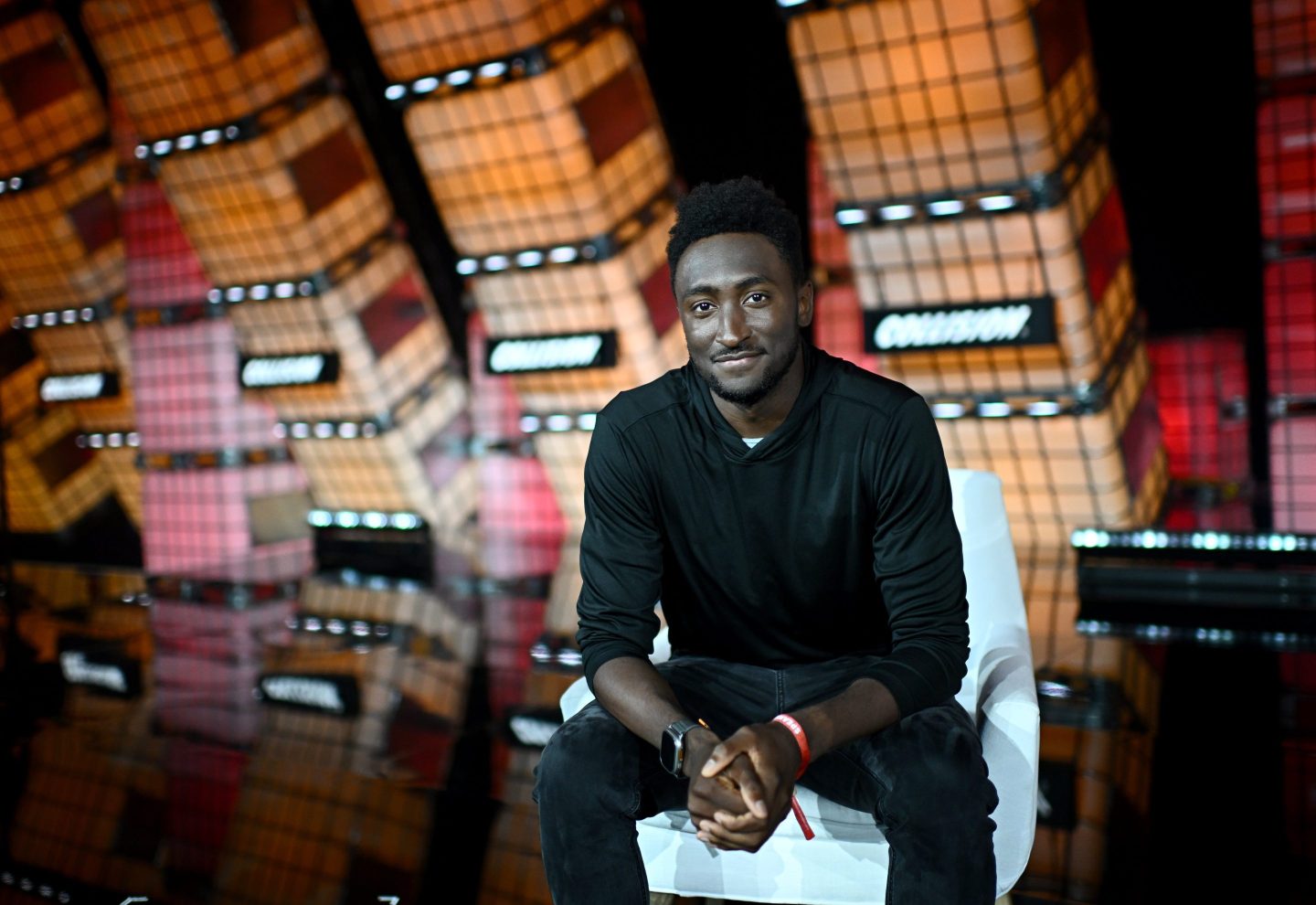 YouTube star Marques Brownlee smiles for the camera