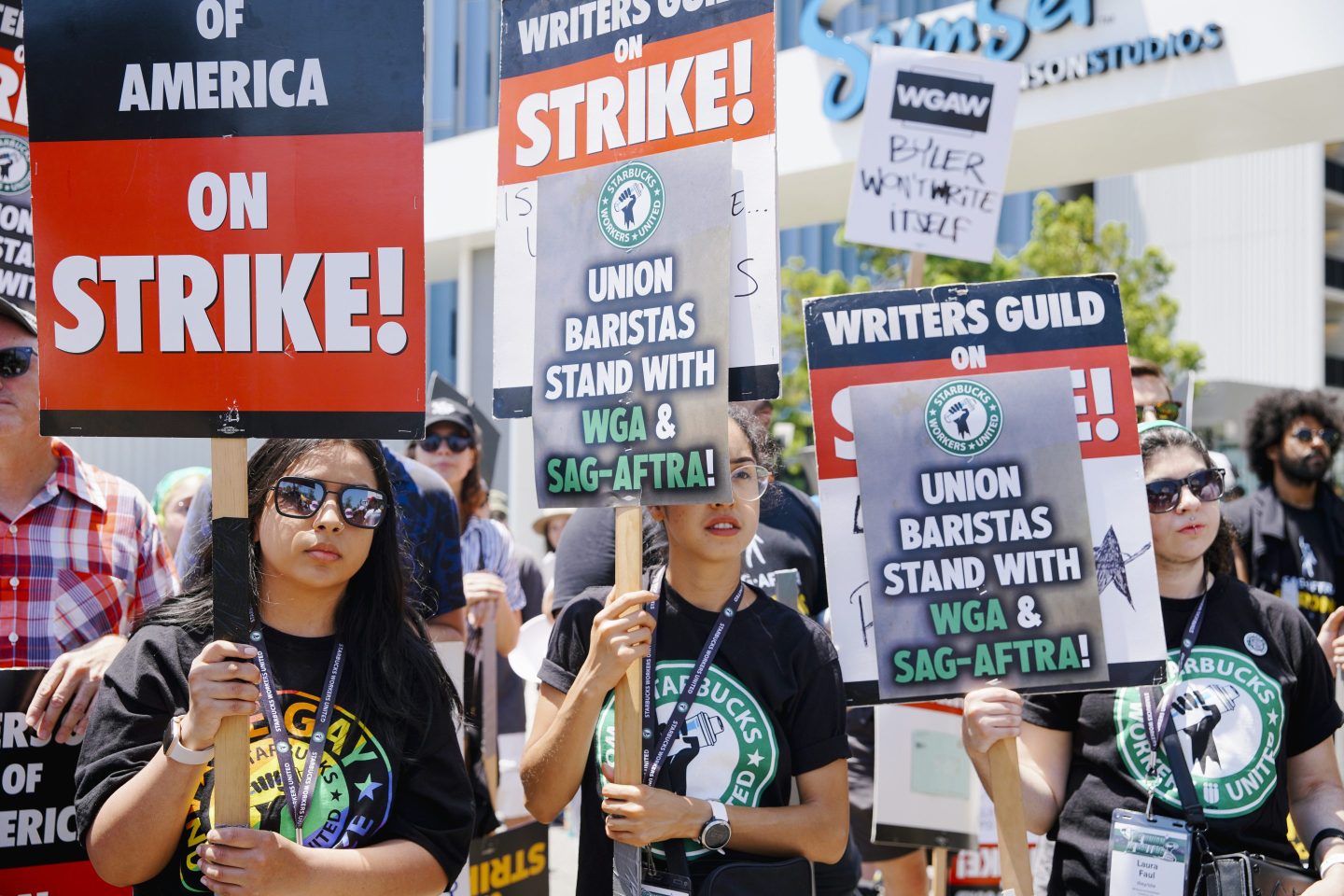Starbucks fired seven workers who were trying to unionize their Tennessee store.