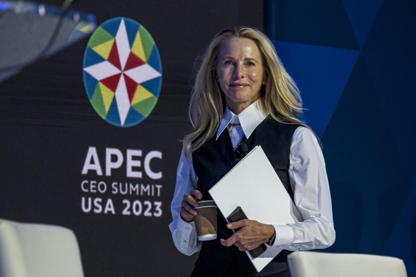Photo of Laurene Powell Jobs