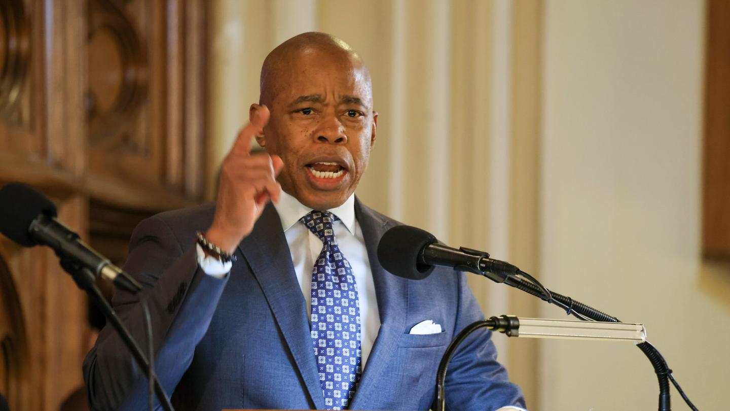 NYC Mayor Eric Adams