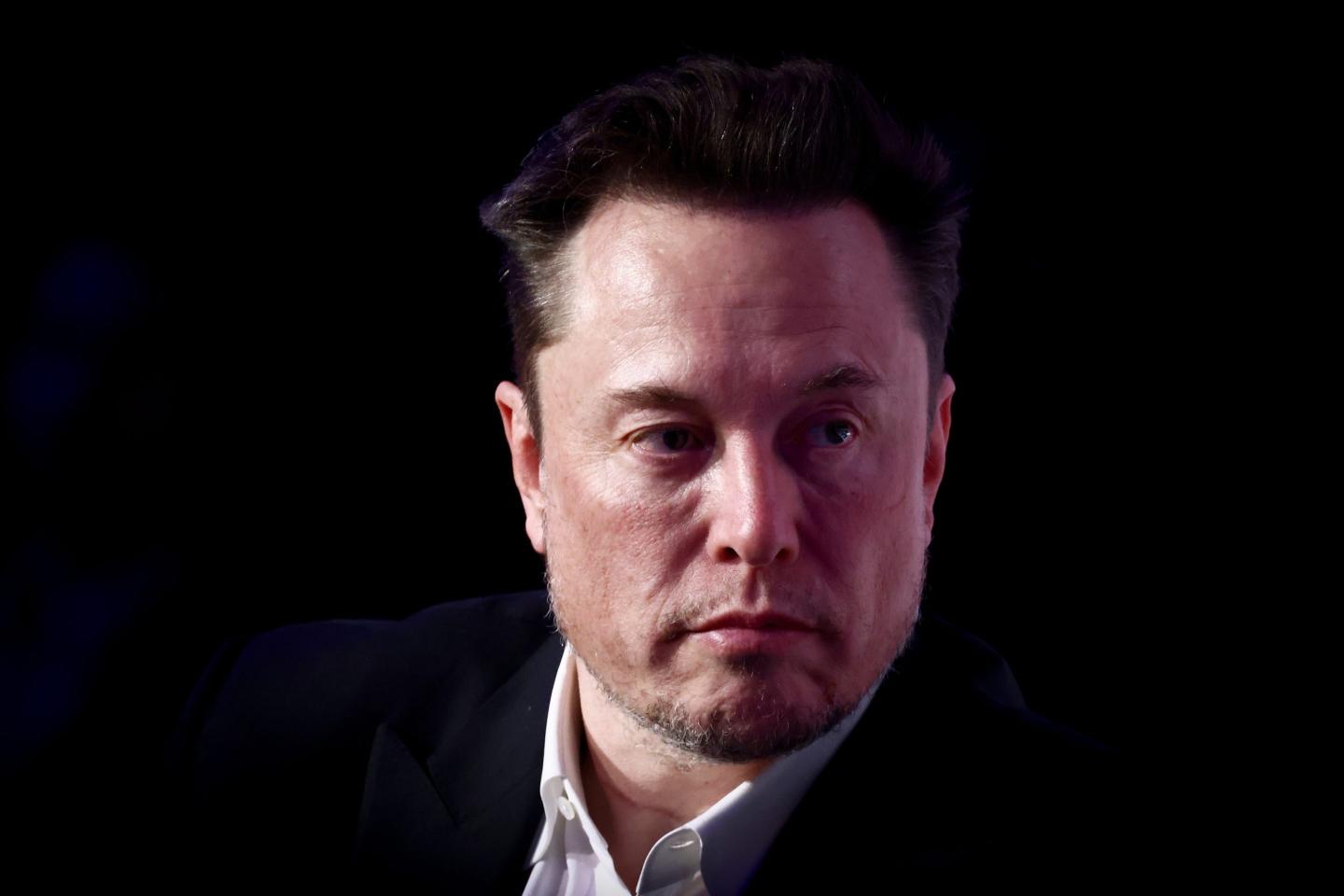 A photo of Elon Musk.