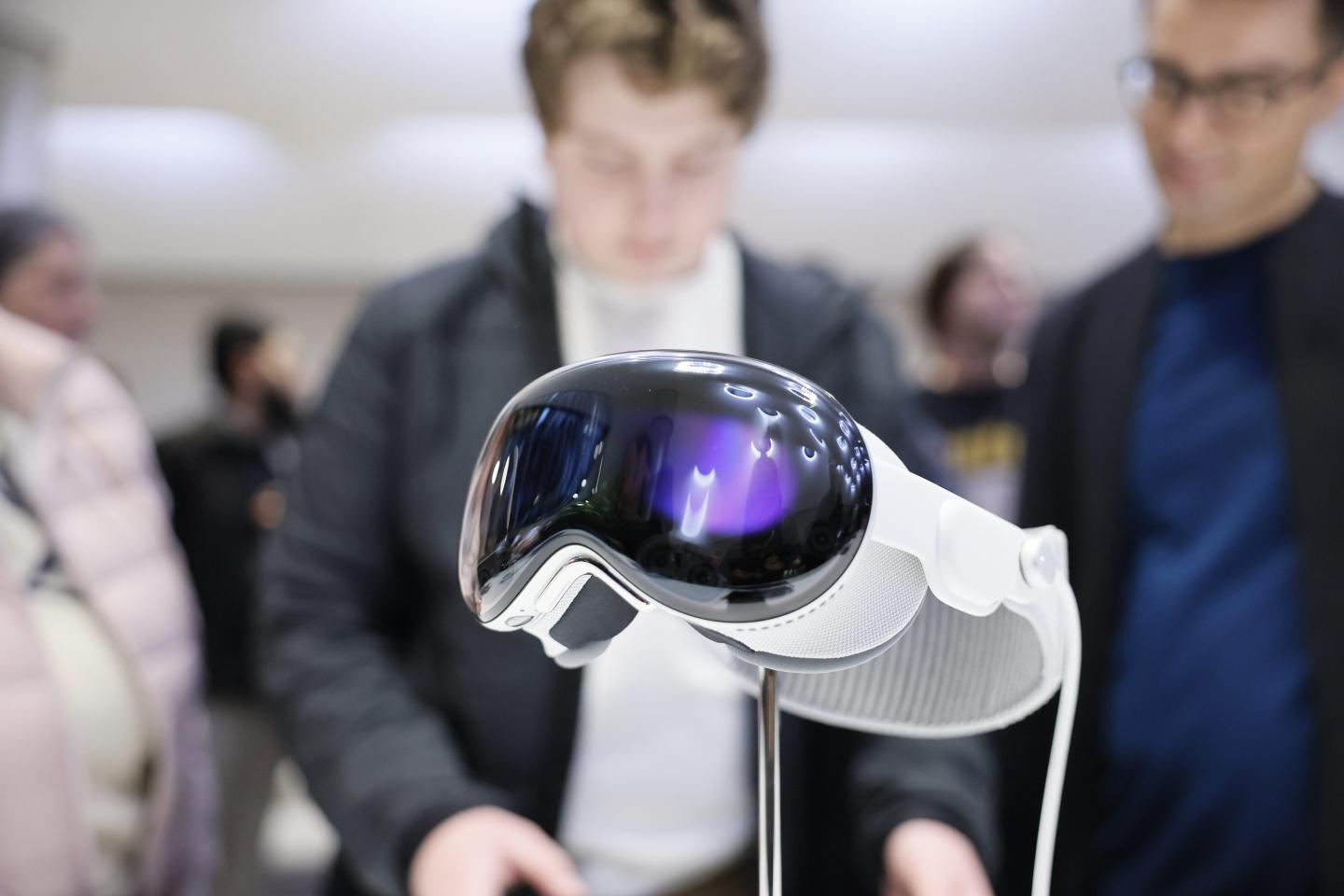 Apple Vision Pro headset