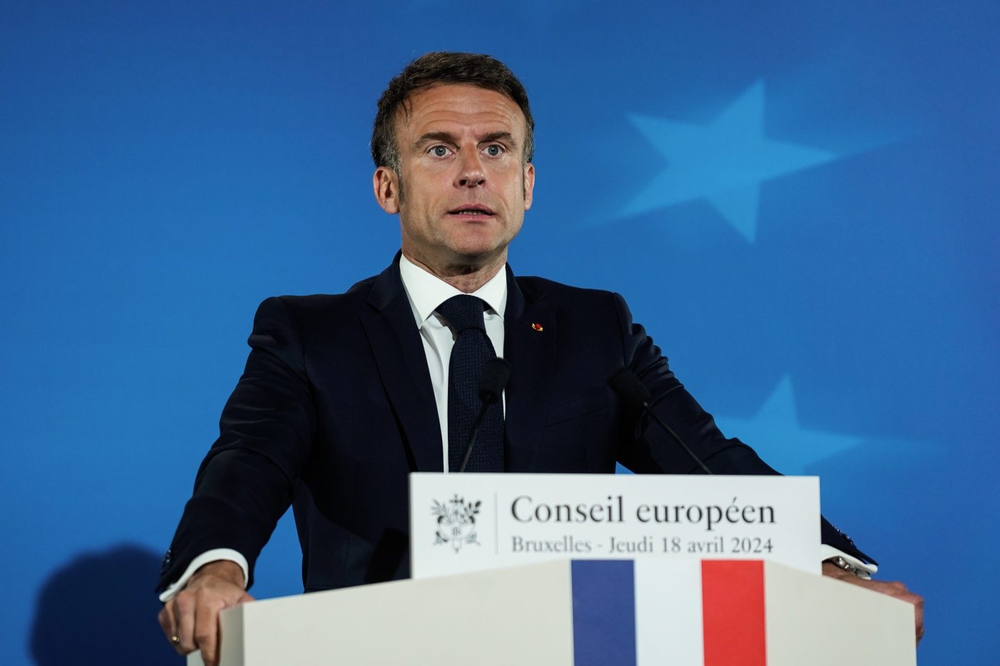 French President Emmanuel Macron