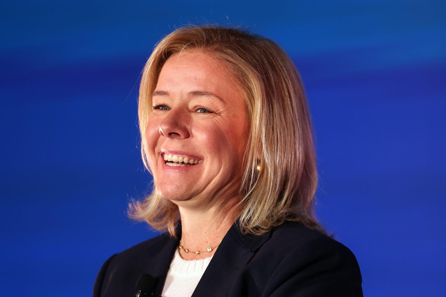 Sarah Hirshland became CEO of the US Olympic & Paralympic Committee in 2018, following a scandal over abuse endured by Team USA gymnasts.