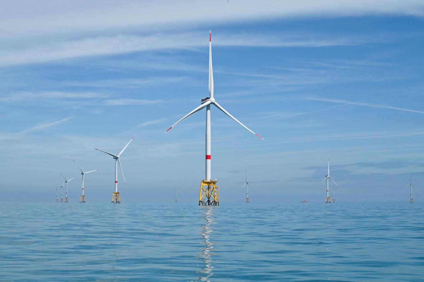 offshore wind turbines