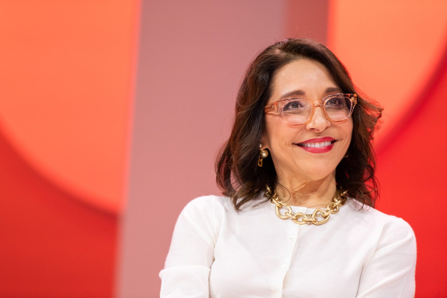 Linda Yaccarino, chief executive officer of X Corp., at the VivaTech conference in Paris, France, on Friday, May 24, 2024. The annual startup and technology events runs until May 25. Photographer: Benjamin Girette/Bloomberg via Getty Images