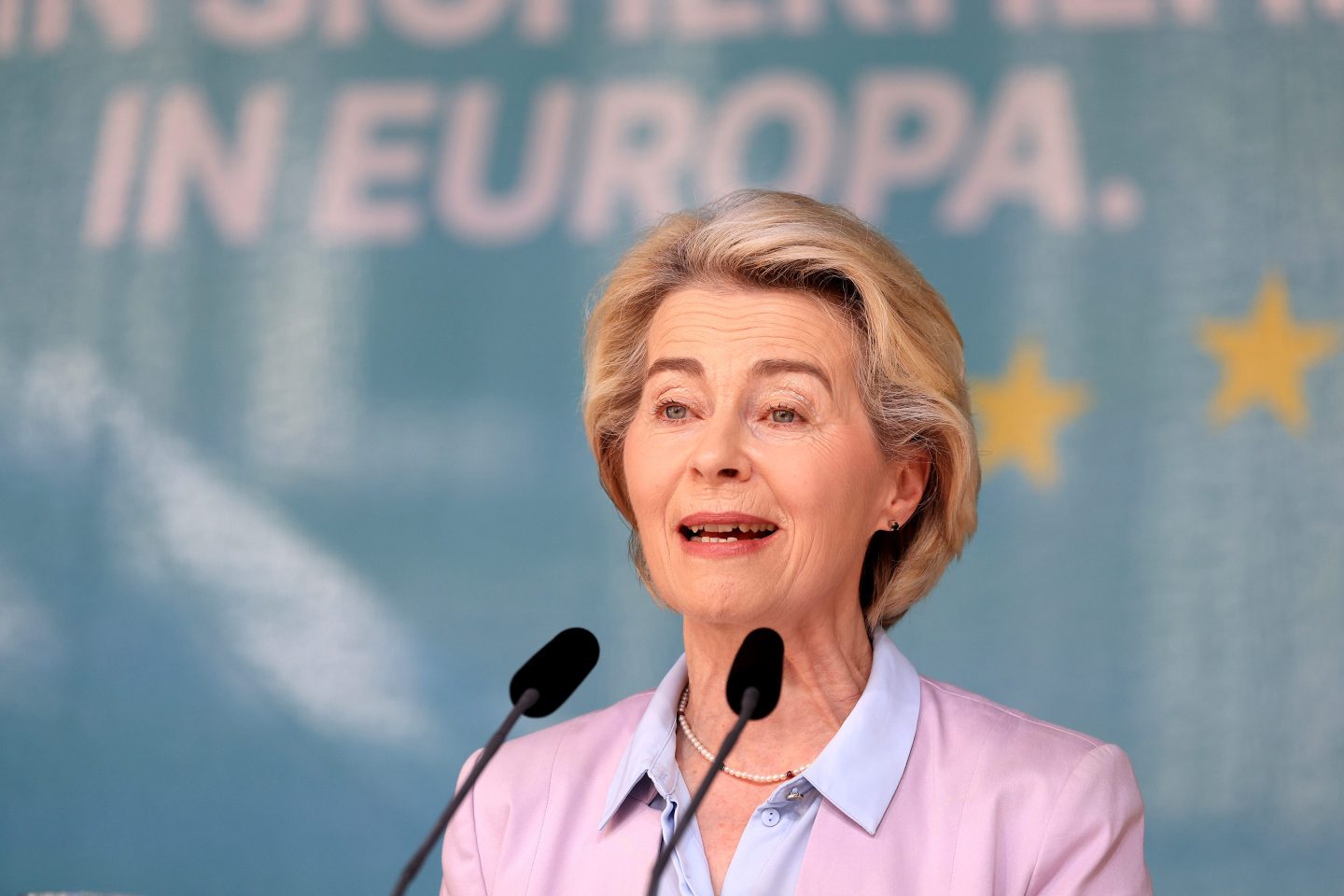Ursula von der Leyen, president of the European Commission