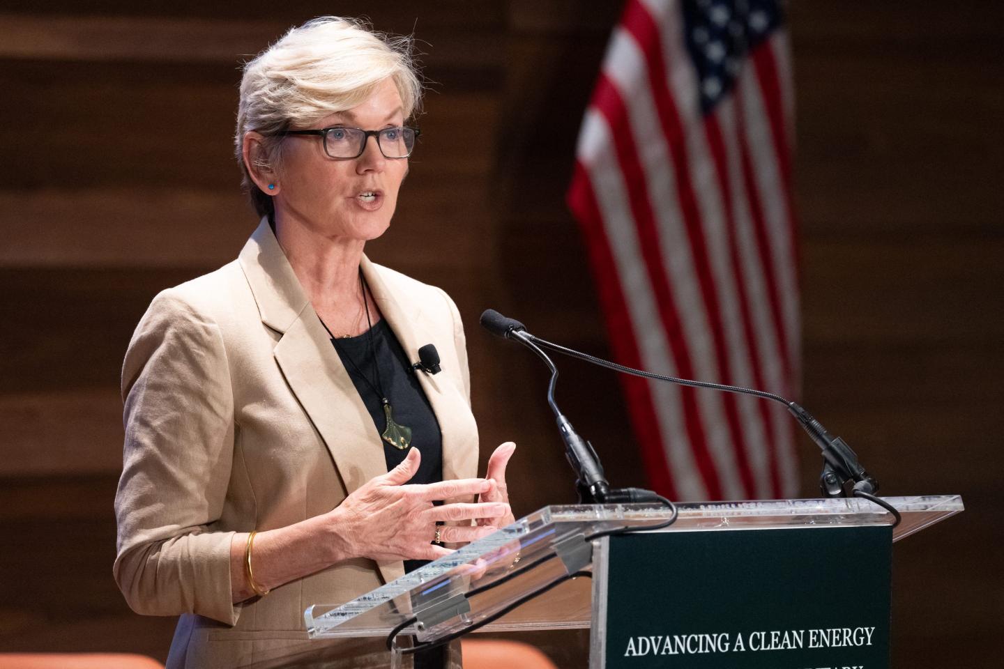 US Energy Secretary Jennifer Granholm