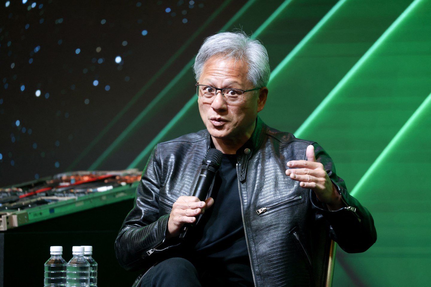 Jensen Huang’s Nvidia rocketed past rivals like Intel.