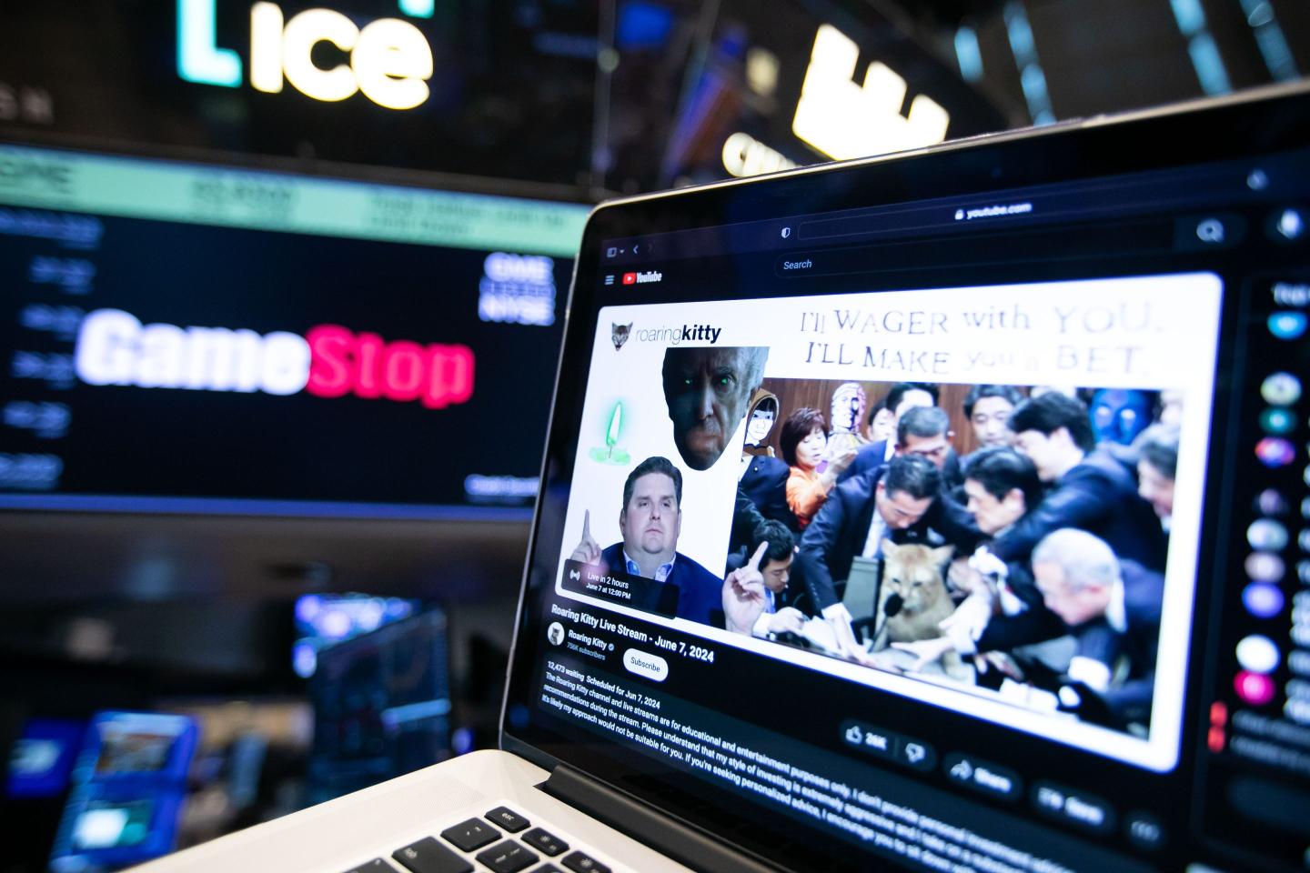 GameStop shares