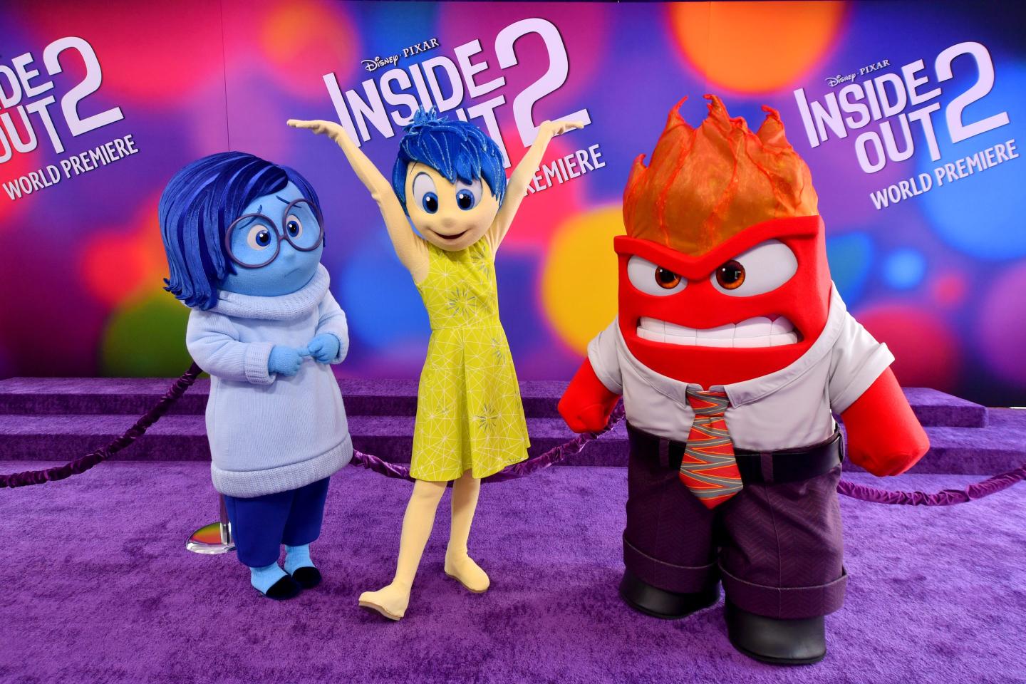 characters from Inside Out 2