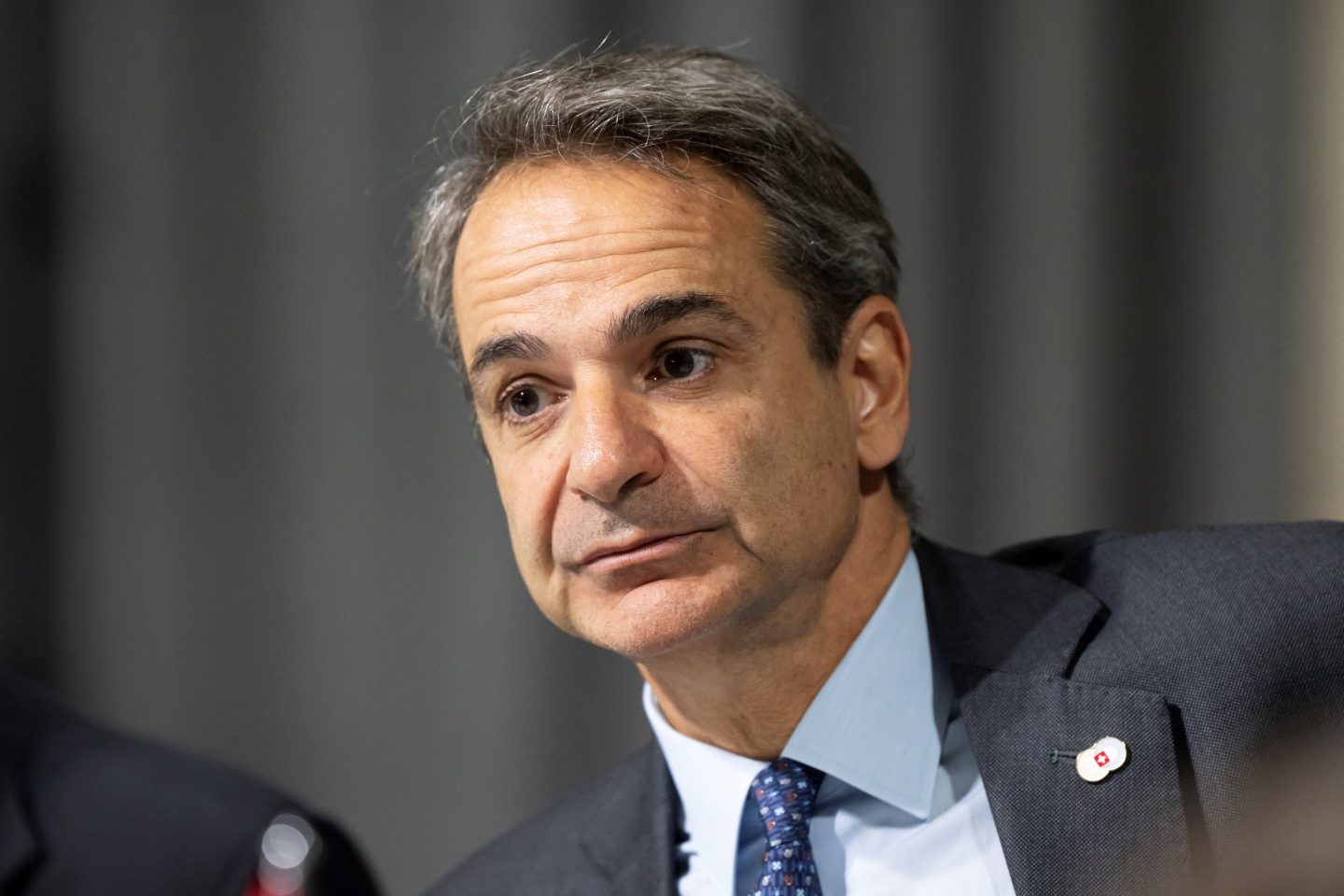 Greek Prime Minister Kyriakos Mitsotakis.