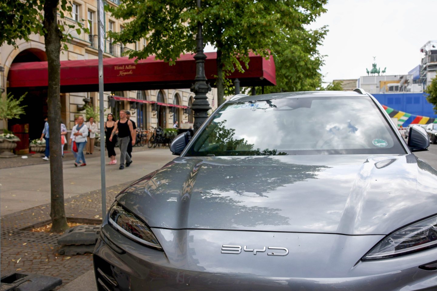 Chinese automaker BYD replaced Volkswagen as China's top selling car brand last year.