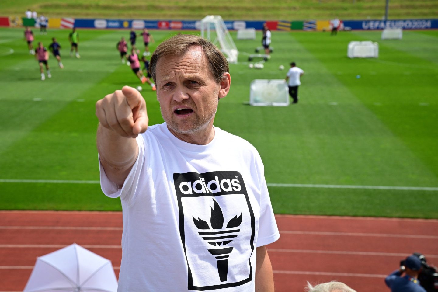 Adidas CEO Bjorn Gulde points