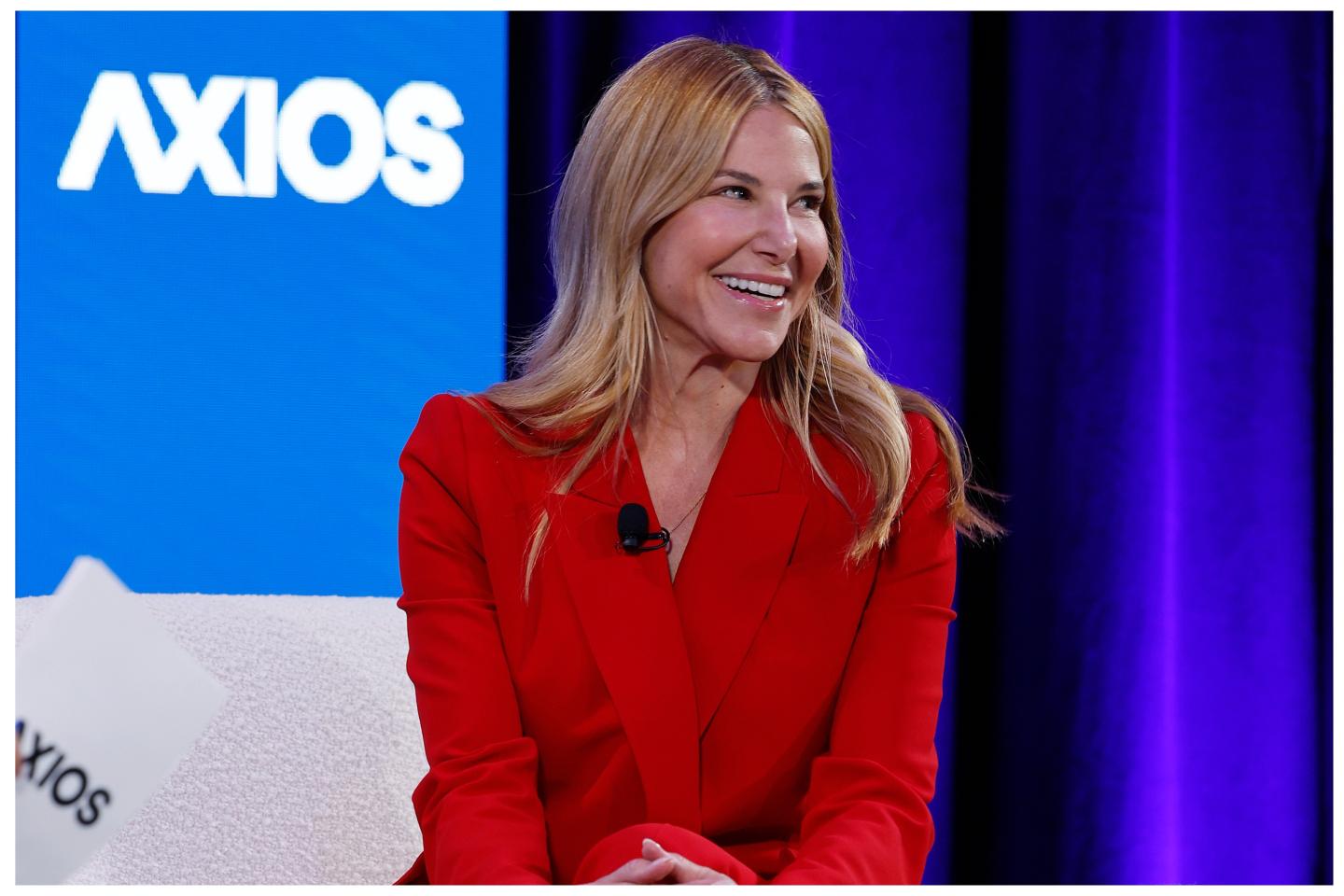 Slack CEO Denise Dresser speaks during the third annual Axios What's Next Summit at the Planet Word Museum on March 19, 2024 in Washington, DC.
