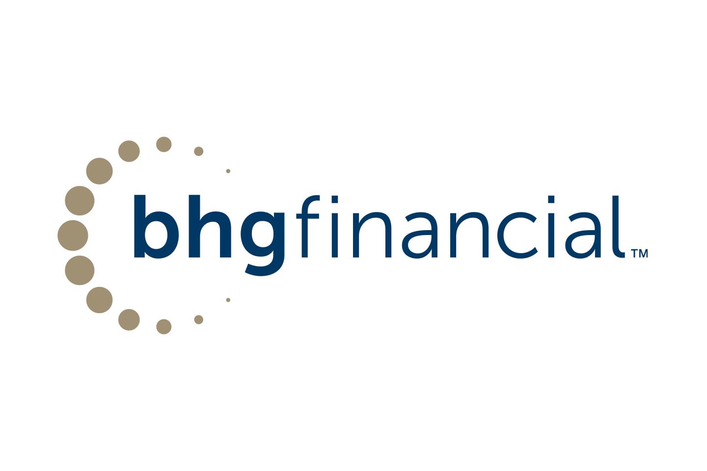 The BHG financial logo.