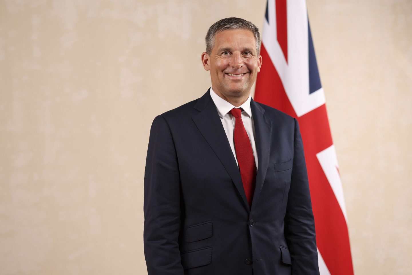 London, United Kingdom. Minister for Prisons, Parole and Probation, James Timpson OBE, poses for a photograph following their appointment to Cabinet by Prime Minister Sir Keir Starmer in 10 Downing Street.