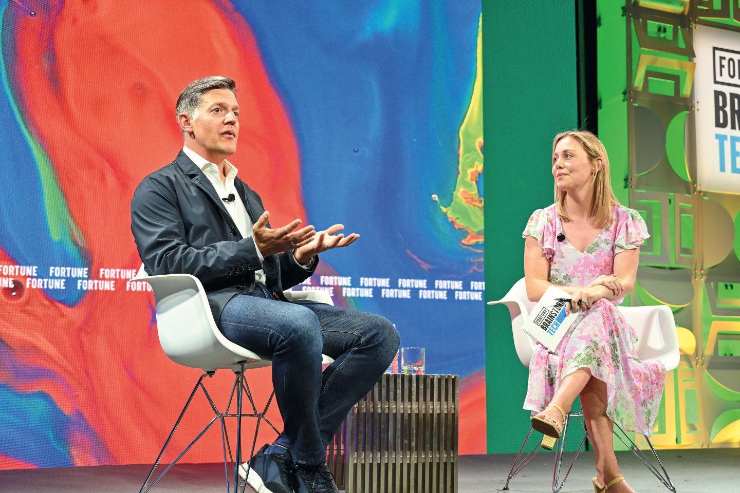 Roelof Botha of Sequoia Capital talks with Fortune’s Alyson Shontell at Brainstorm Tech in Park City, Utah, on July 16.