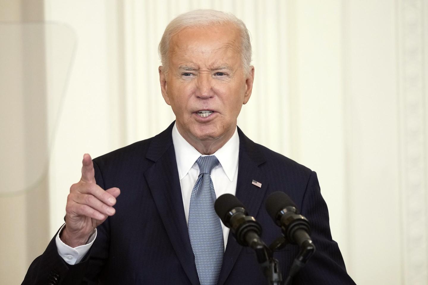 ‘No one’s pushing me out’: Biden vows to stay in race even as signs point to eroding support from Democrats on Capitol Hill