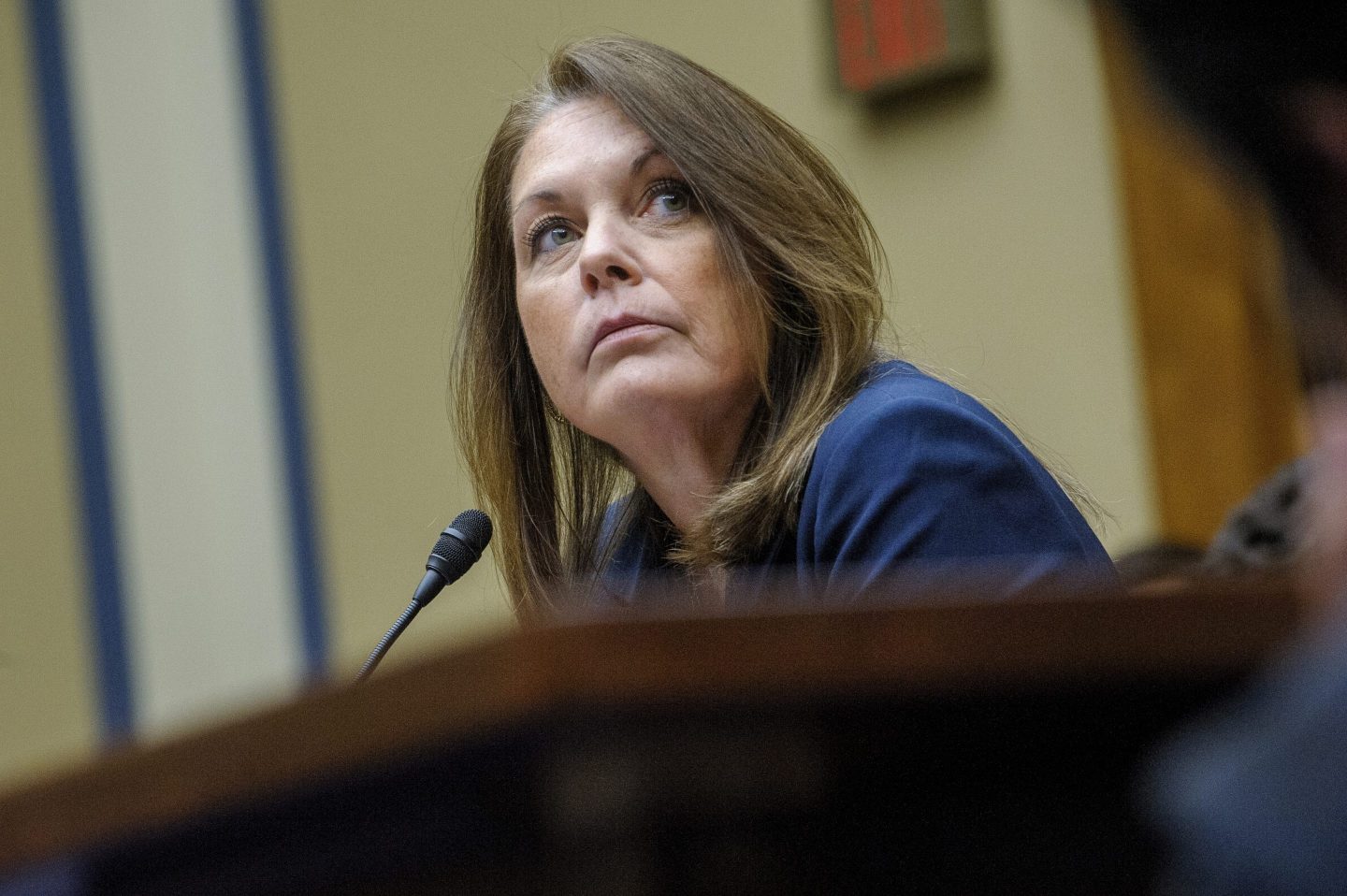 Kimberly Cheatle, Director, U.S. Secret Service, testifies during a House Committee on Oversight and Accountability hearing on Oversight of the U.S. Secret Service and the Attempted Assassination of President Donald J. Trump, on Capitol Hill, Monday, July 22, 2024, in Washington.