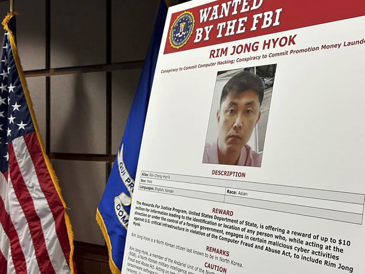 Federal prosecutors announced Thursday, July 25, 2024, that they have indicted a North Korean national in a conspiracy to hack hospitals, military bases and NASA, in Kansas City, Kan.
